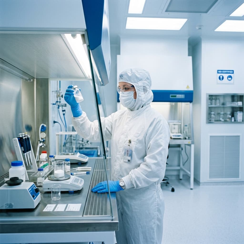 Pharma Ingredients Pharma Ingredients industry - Sterile facility design & ingredient testing